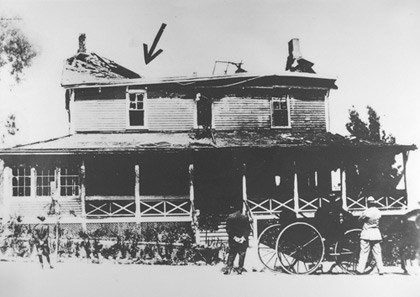 Only Pershing's son Warren escaped the terrible fire at the family home at the Presidio in San Francisco.