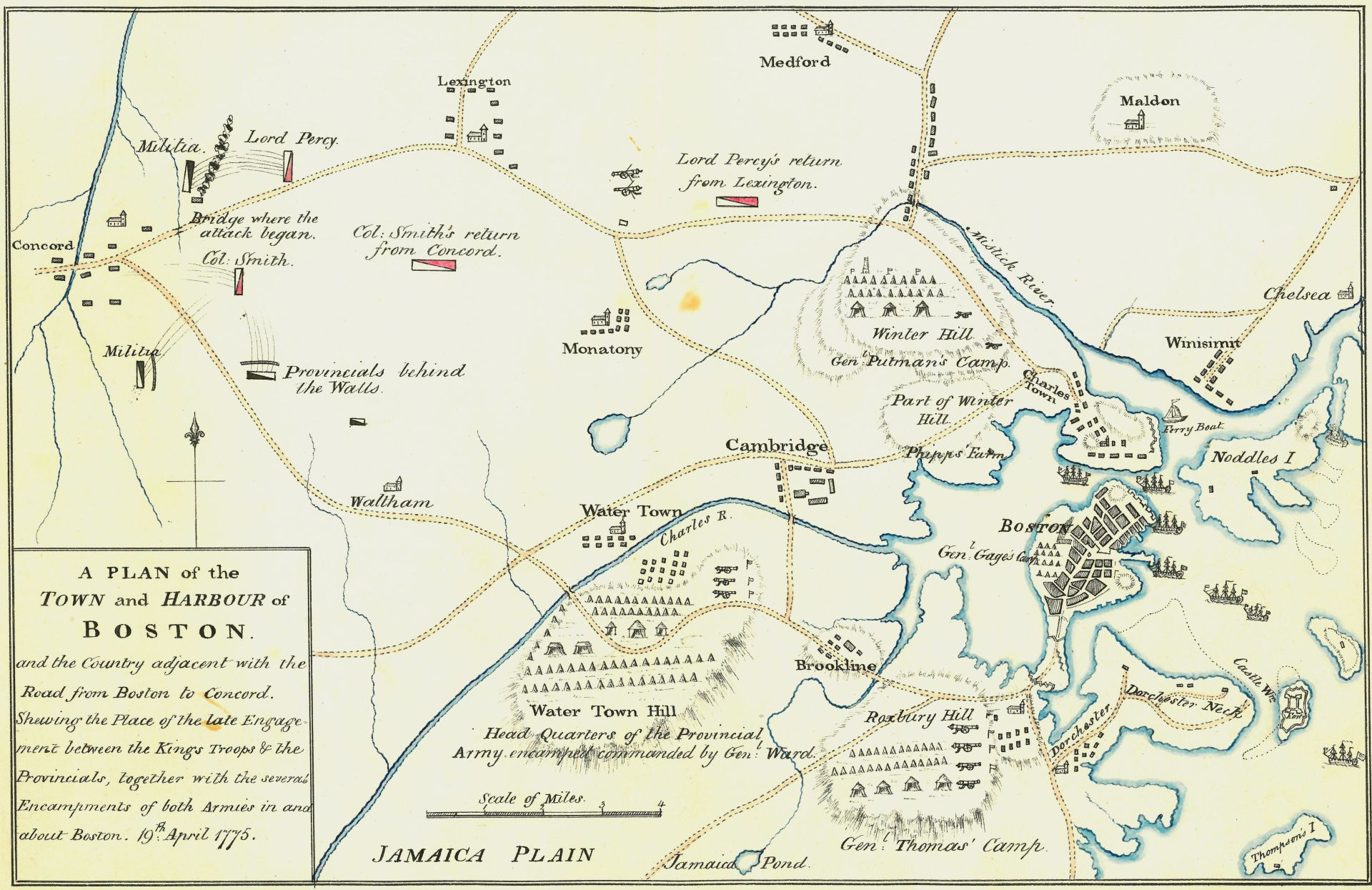 Plan of the Town and Harbour