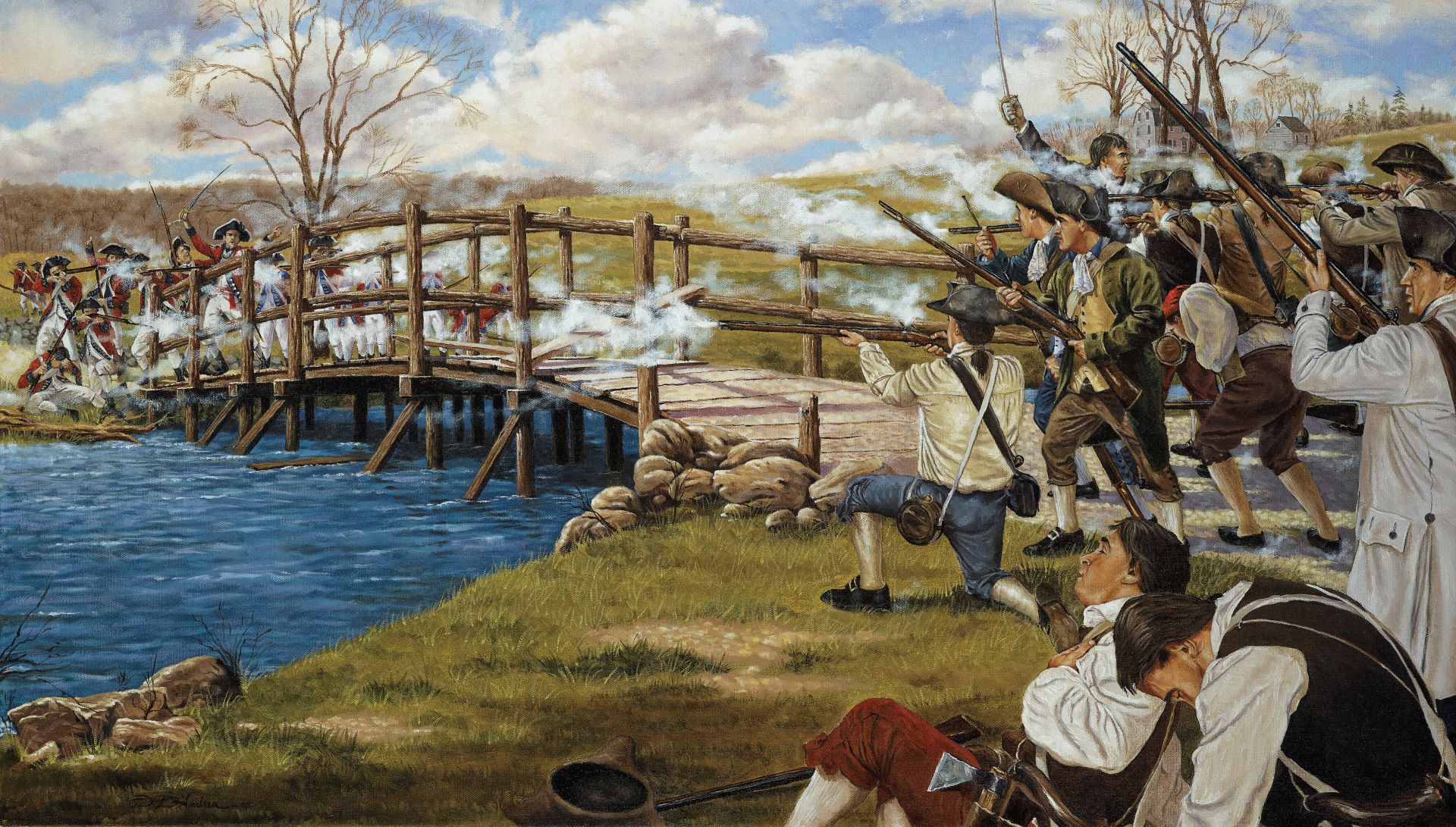 The Shot Heard 'Round the World, National Guard